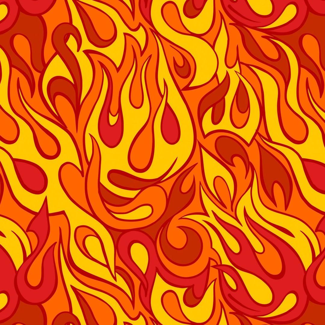 flame print