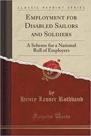 Employment for Disabled Sailors and Soldiers
