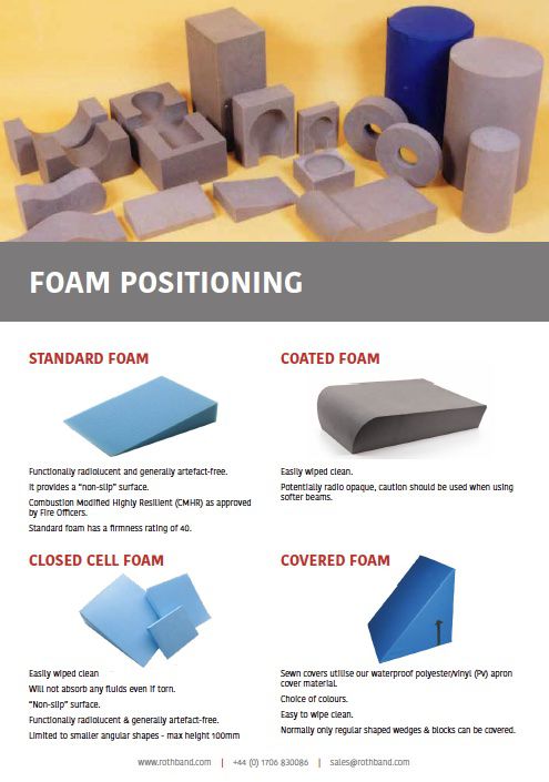 foam positioning catalogue