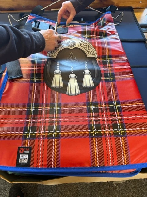 Tartan X-Ray Aprons
