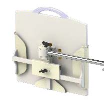 Mobile Plate Holder - Standard 'X' Base