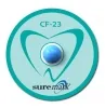 [CF-23] CF-23: DentalMark 2.3mm CT ball on denture sized label (110 labels per box)