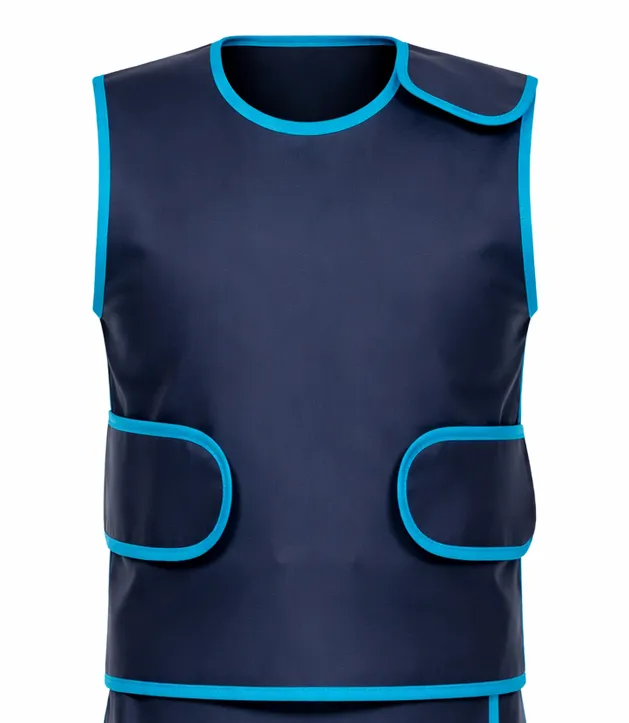 [TXRBLE(2CM(PBL-T58ASP95] TXRB (Endurance Top) (0.25, Lightweight Lead, 58, Petite, Regular Armholes, No Thyroid To Attach, Royal Blue - BL, Black - KPL, Binding - Black, No External Pocket, Internal Pocket Not Required, None / No Other Personalisation, No ID Flash)