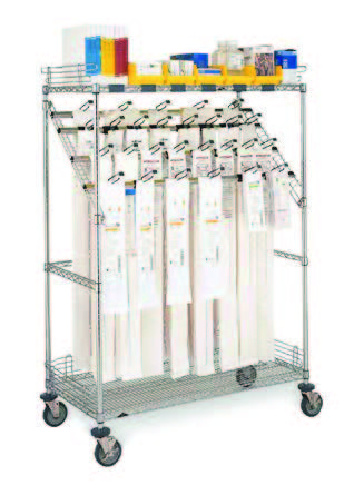 Cardiac Catheter Storage Cart - 1219