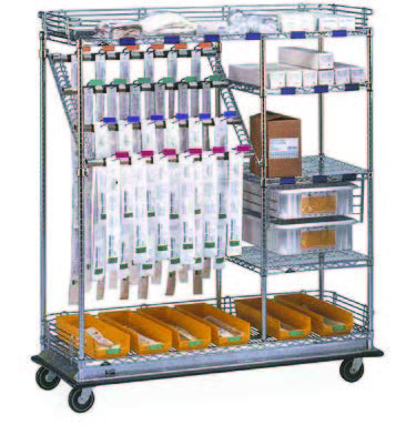 Cardiac Catheter Storage Cart - 1524