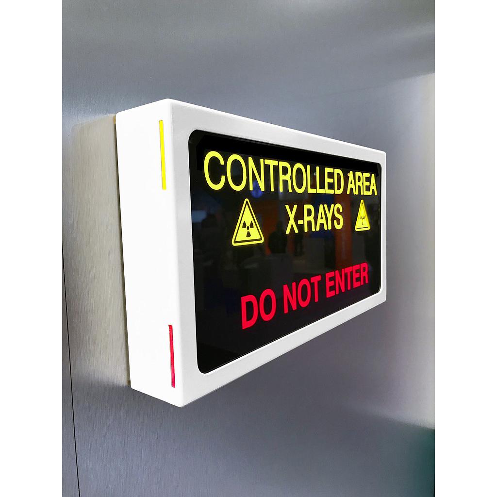 Wall-Mounted LED Warning Lightbox-Deluxe
