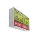 Wall-Mounted LED Warning Lightbox