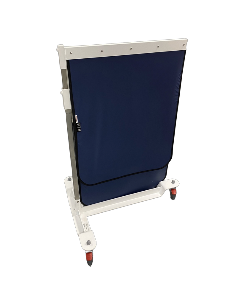 Mobile Radiation Protection Screen: 2 Panel 'L' Type Screen