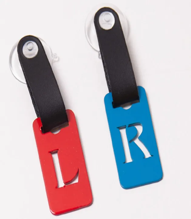 [TABSL] X-Ray TAB Marker: Letter L On Metal Tablet