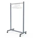 Deluxe Mobile Rail Apron Hanger