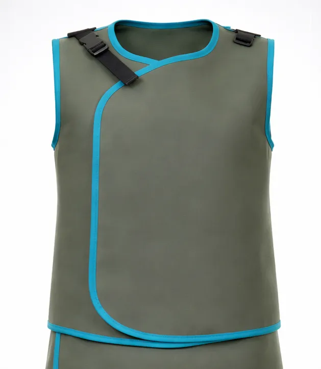[TXRW2PB53XS4] TXRW (Wrap Top) (0.25, Lightweight Lead, 53, XS, Regular Armholes, No Thyroid To Attach, Royal Blue - BL, Black - KPL, Binding - Black, No External Pocket, Internal Pocket Not Required, No Other Personalisation, No ID Flash)