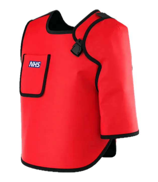 [SLV-L2PB2] Long Sleeve (0.25, Lightweight Lead, Royal Blue - BL, Black - KPL, Binding - Black, Left Sleeve, Velcro Attachment)