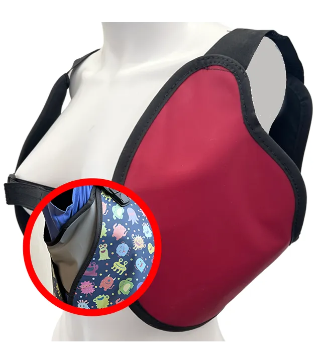 [MAMSH2PB2] Mammo Shield (0.25, Royal Blue - BL, Black - KPL, Binding - Black)