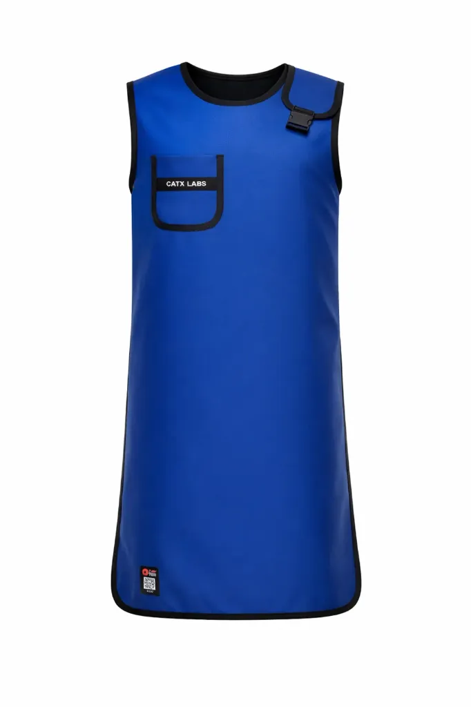 [PXR-SC2PB85XS4] PXR-SC (One Shoulder Clip) (0.25, Lightweight Lead, 85, XS, Regular Armholes, No Thyroid To Attach, Royal Blue - BL, Black - KPL, Binding - Black, Buckles - Standard, No External Pocket, Internal Pocket Not Required, None / No Other Personalisation, No ID Flash, No SITCO)