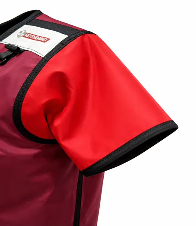 [SLV-AT2PB2] Fully Attached Sleeve (0.25, Lightweight Lead, Royal Blue - BL, Black - KPL, Binding - Black, Left Sleeve)