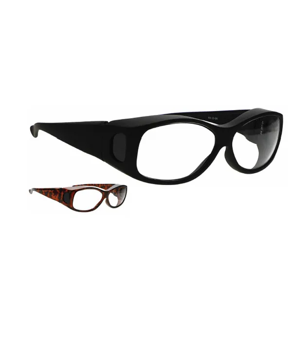 FitOver Glasses - Medium (Black, No Lens Coating Required)