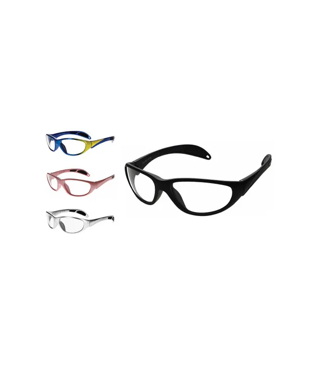 Model 208 Glasses (Black, Plano Lens, No Lens Coating Required, No Personalisation)